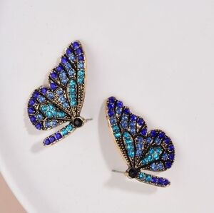 Gorgeous butterfly earrings